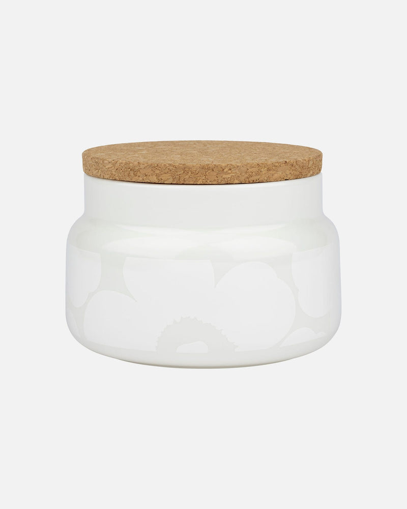 unikko white on white jar 0,7 L