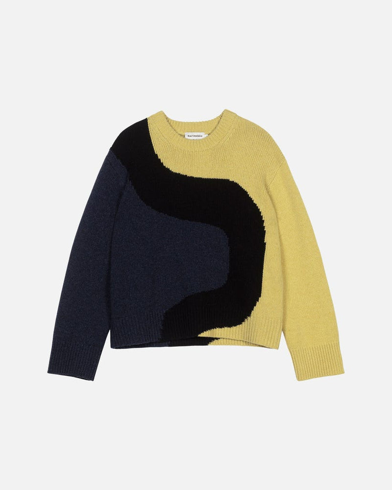 kolonni seireeni - knitted wool pullover (L)