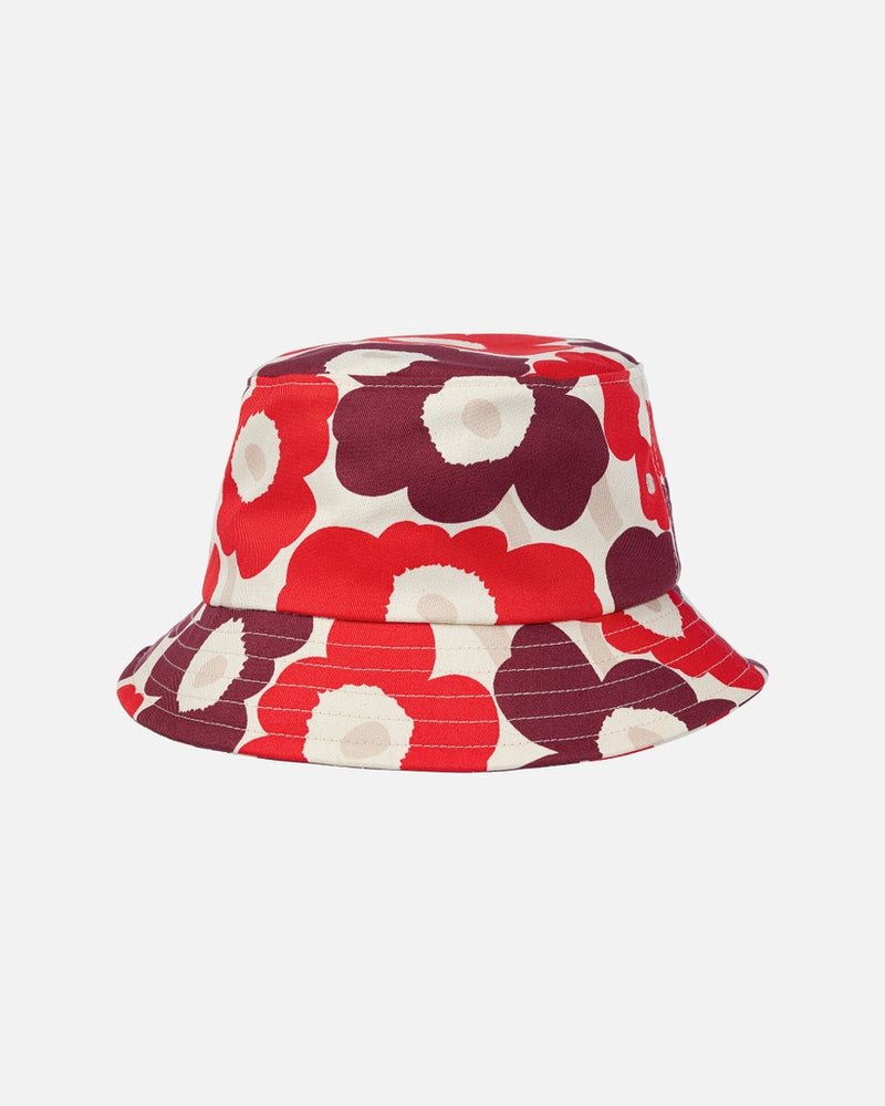 kioski mäkikaura mini unikko red - bucket hat