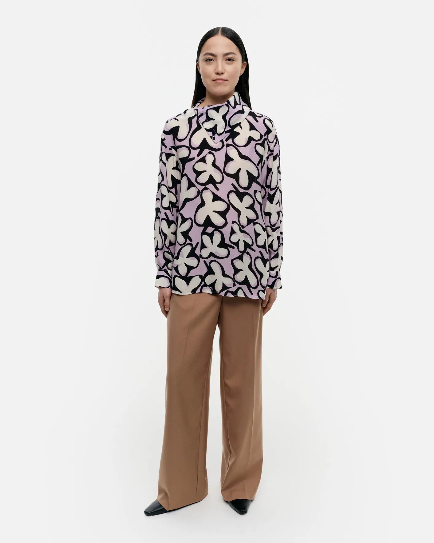 salvain patikka - cupro blouse – Marimekko Vancouver