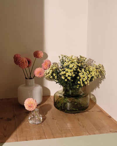 flower vase - clear
