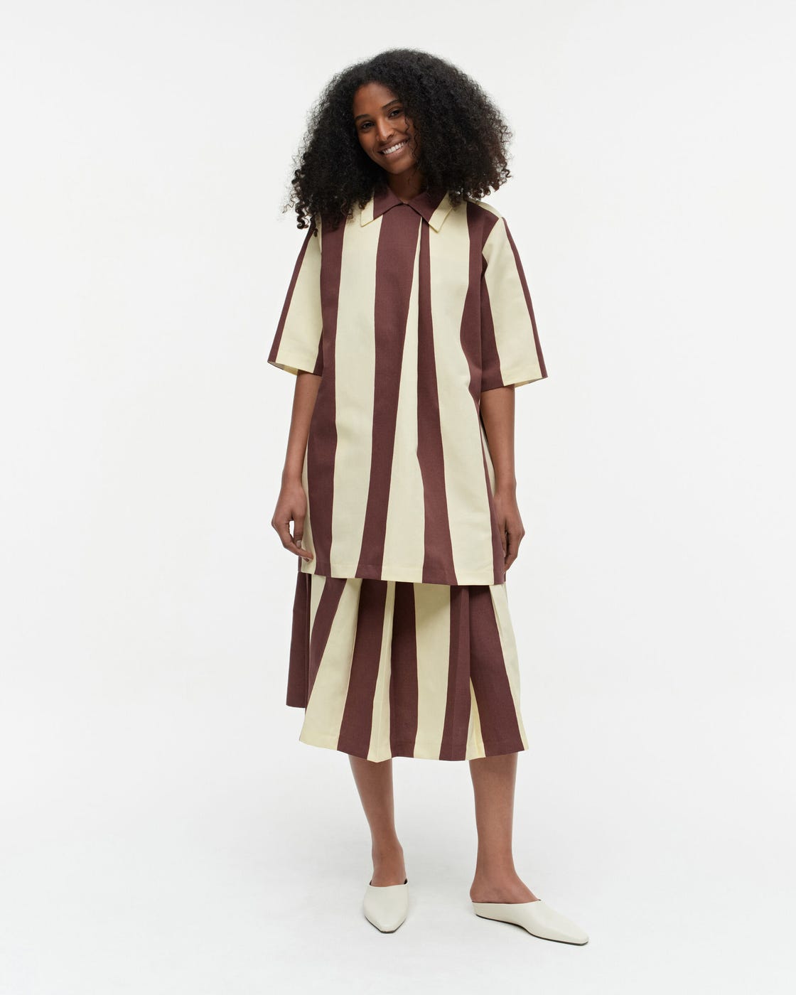 bouldi maalis - cotton-linen tunic – Marimekko Vancouver
