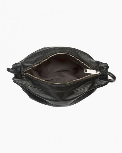 pikku karla leather bag black shoulder bags bags accessories 