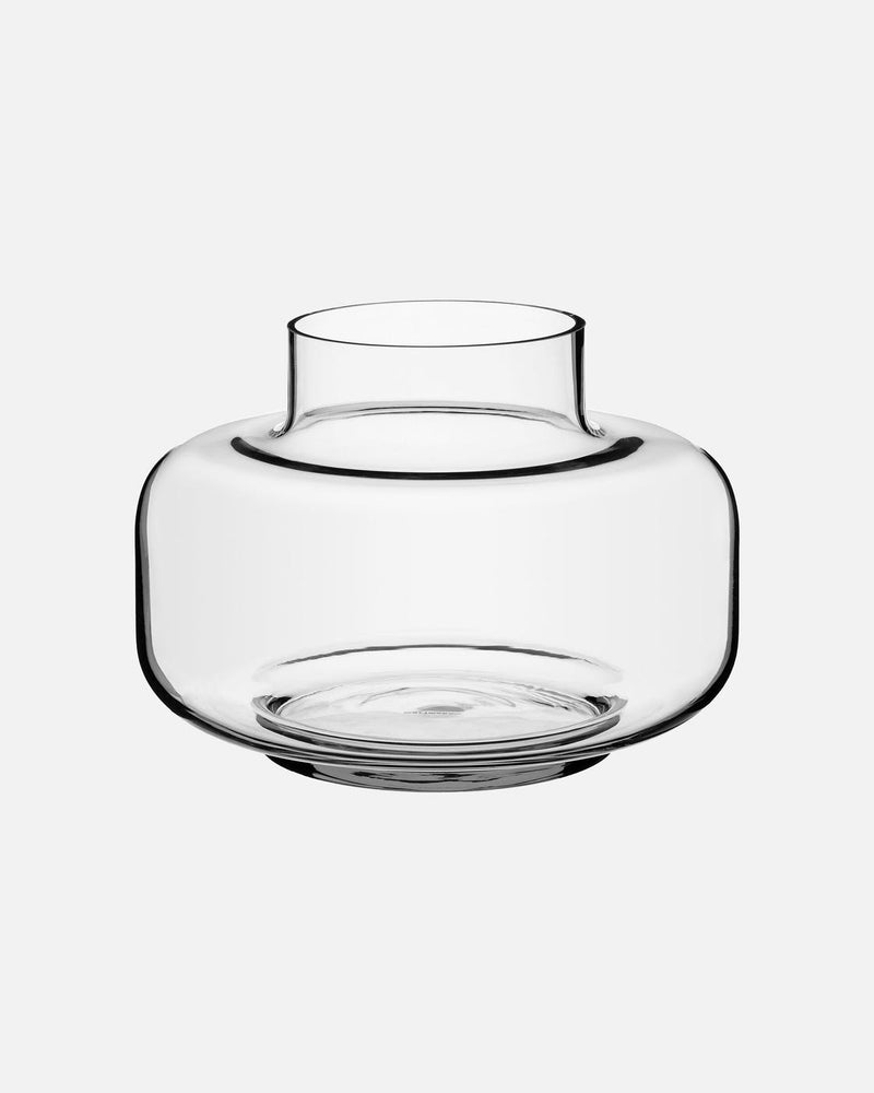 urna vase - clear