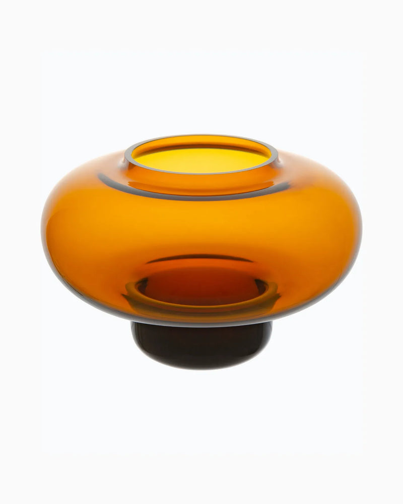 fyr candle holder amber