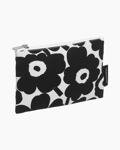 kaika mini unikko cosmetic bag - black