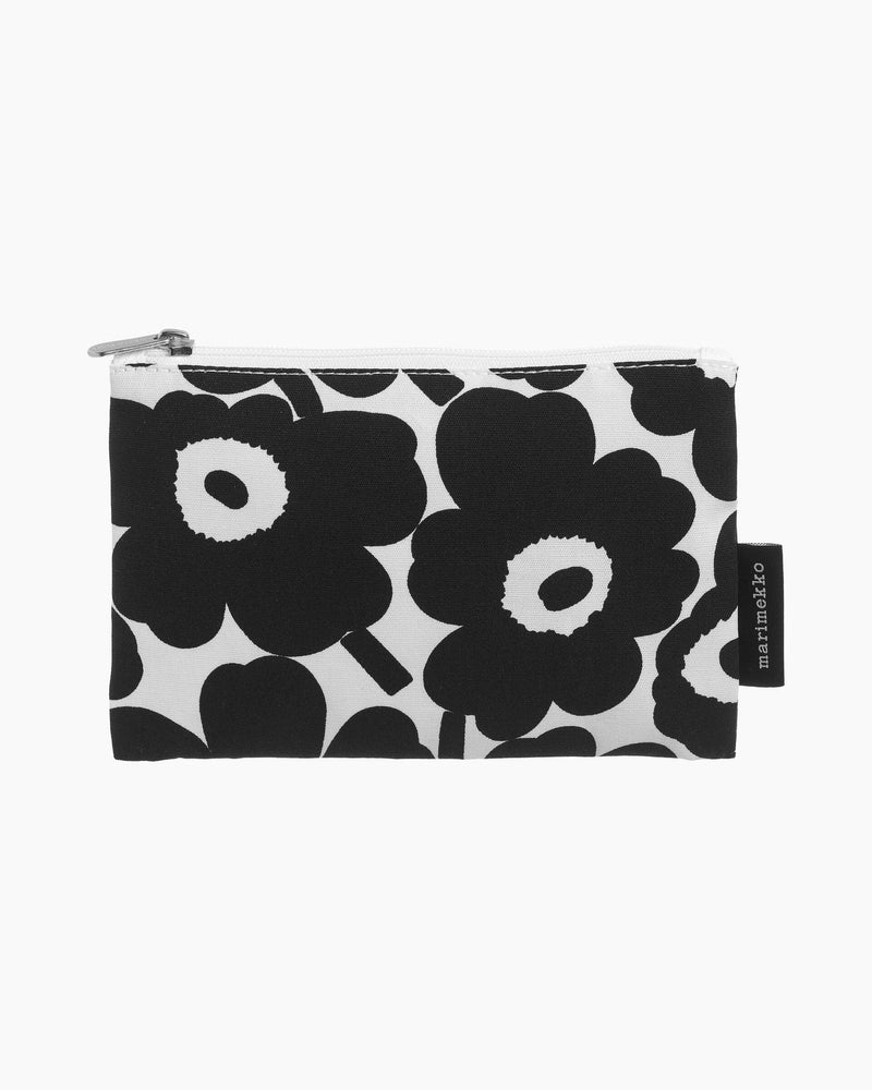 kaika mini unikko cosmetic bag - black