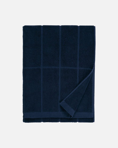 tiiliskivi navy - bath towel