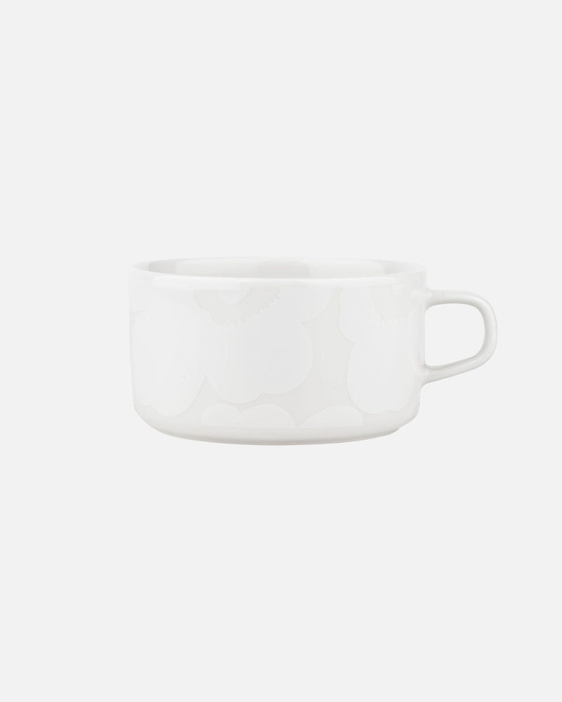 white unikko teacup 2,5 dl
