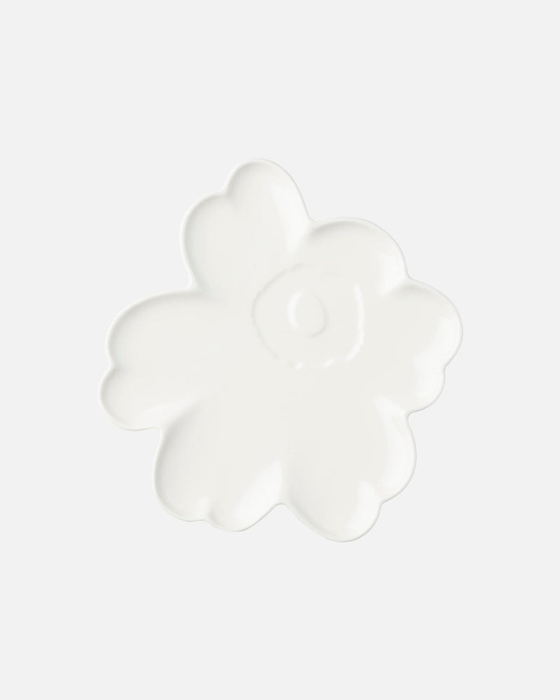 unikko shape plate 20 cm - white