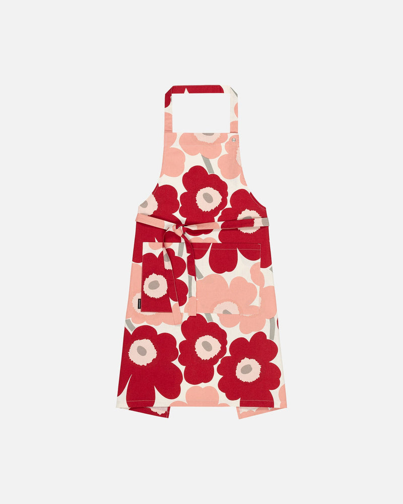 pieni unikko apron - pinks