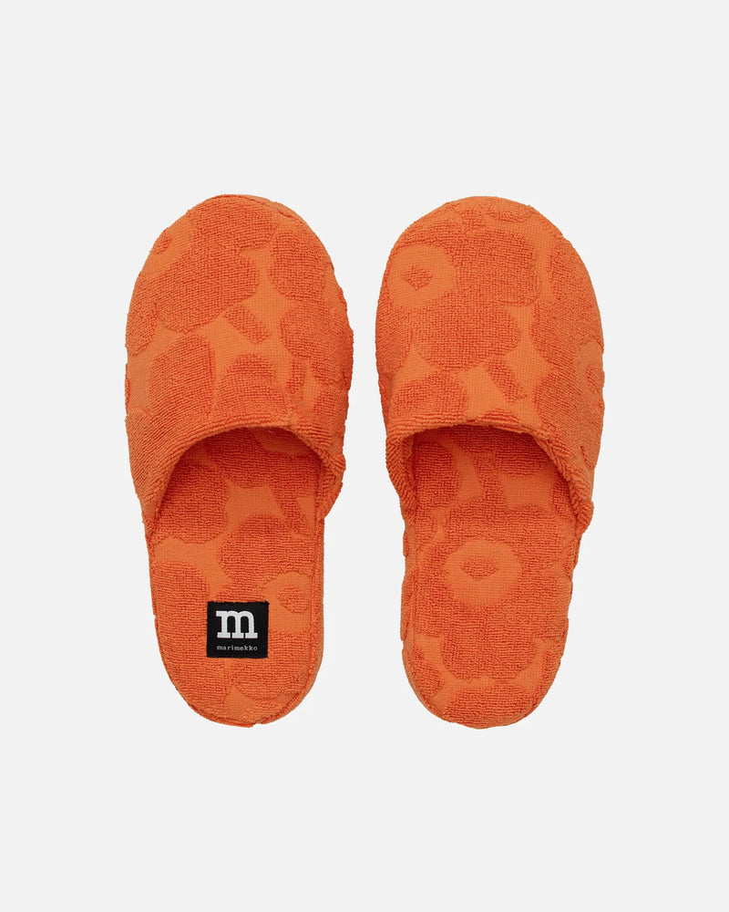 mini unikko unisex slippers orange (S)