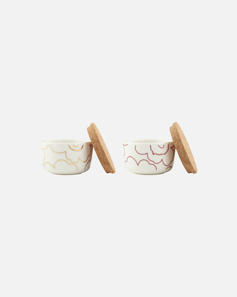 piirto unikko bowls 2,5 dl, 2 pcs set