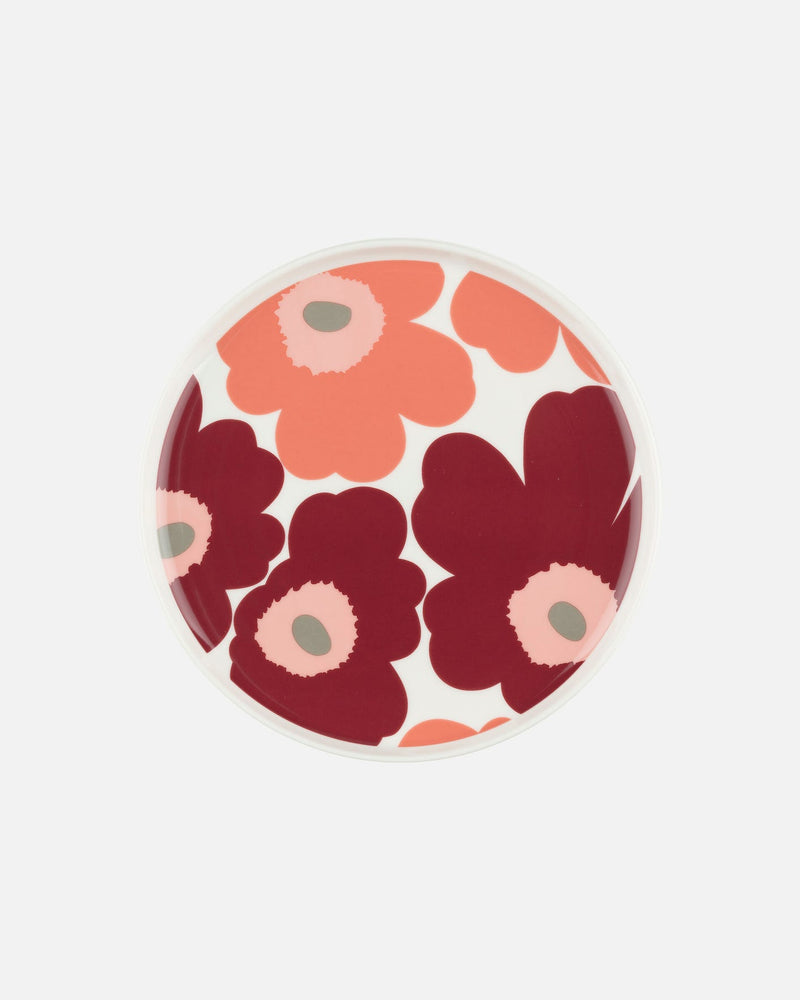 unikko pinks plate 20 cm