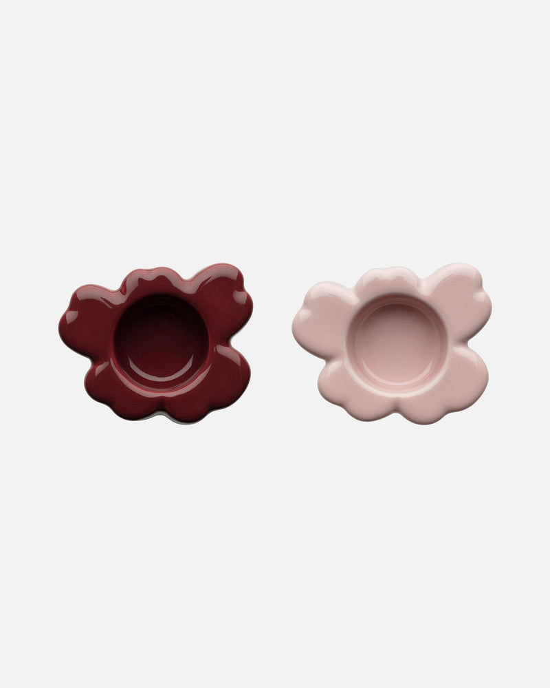 unikko tealight holder 2 pcs set - blush