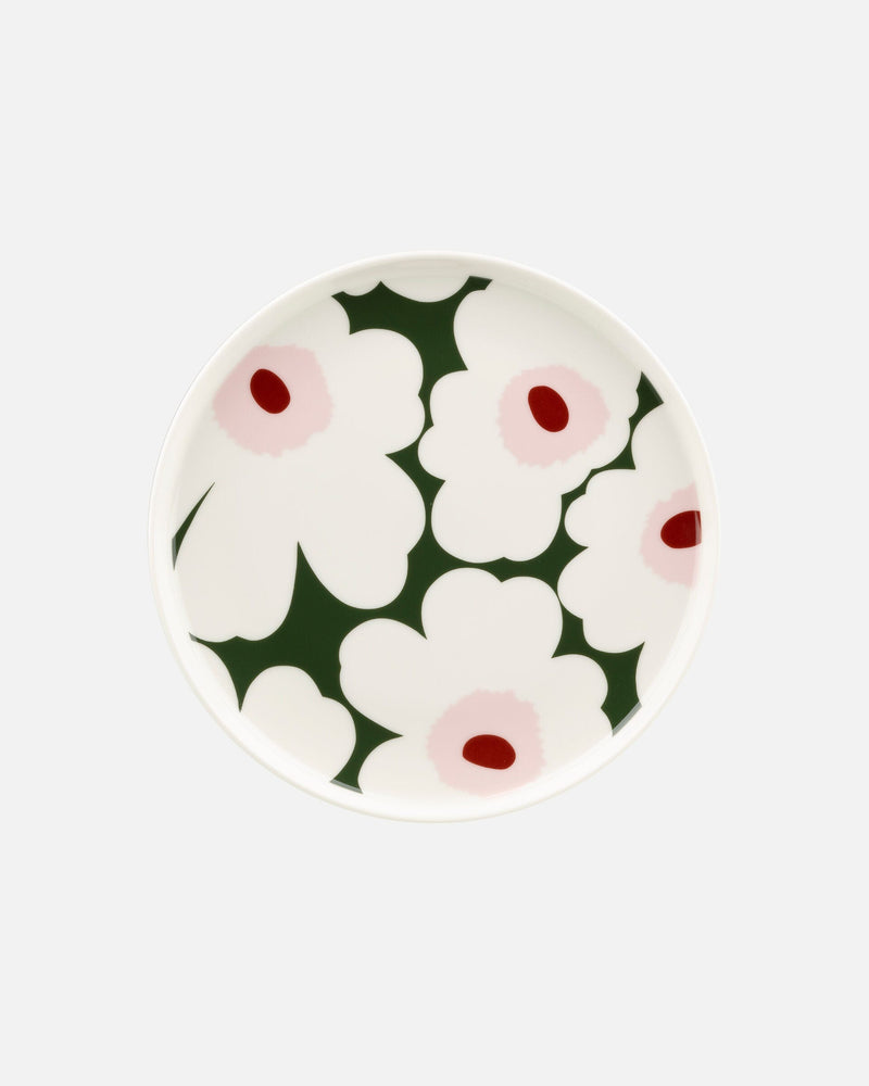 unikko 20 cm plate green