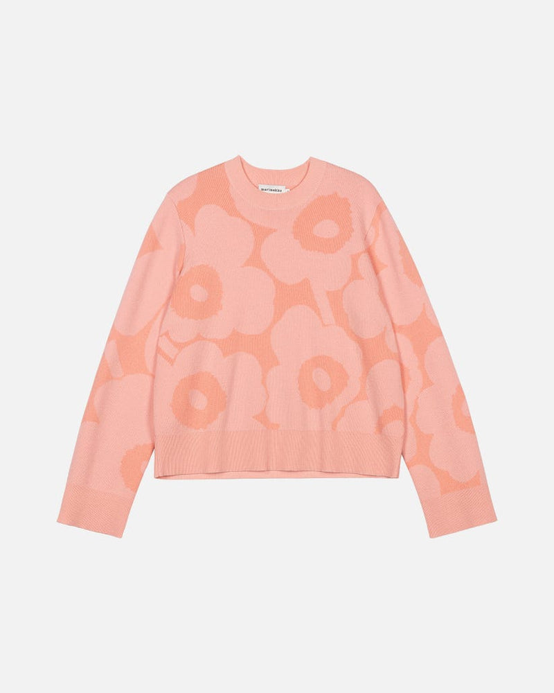 kalotti unikko pink - knitted wool pullover