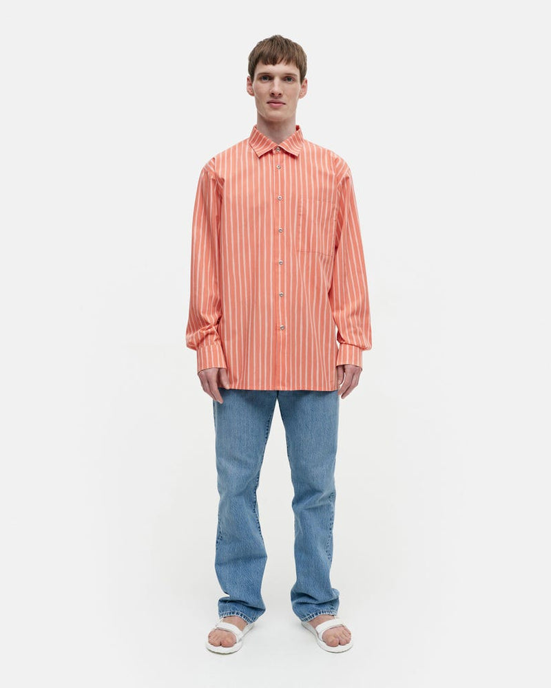 jokapoika unisex peach - cotton shirt