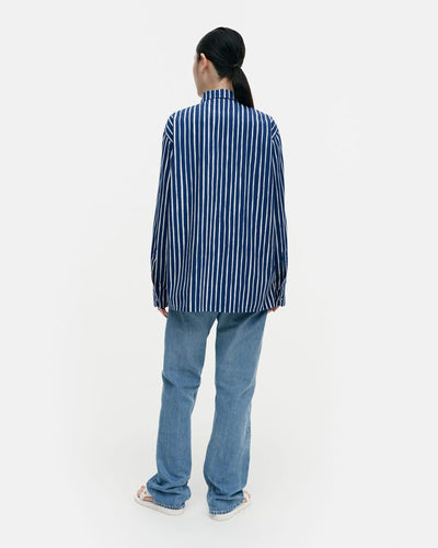 kioski jokapoika unisex blue - cotton shirt (S)