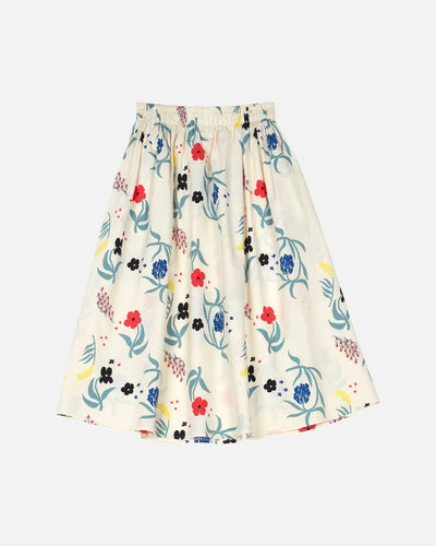 garrel herbaario - cotton poplin skirt