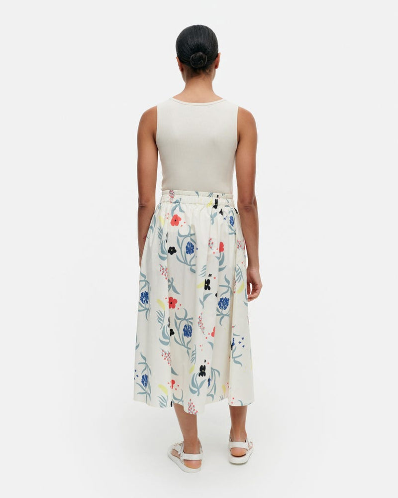 garrel herbaario - cotton poplin skirt