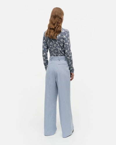 atlantti solid - pleated trousers