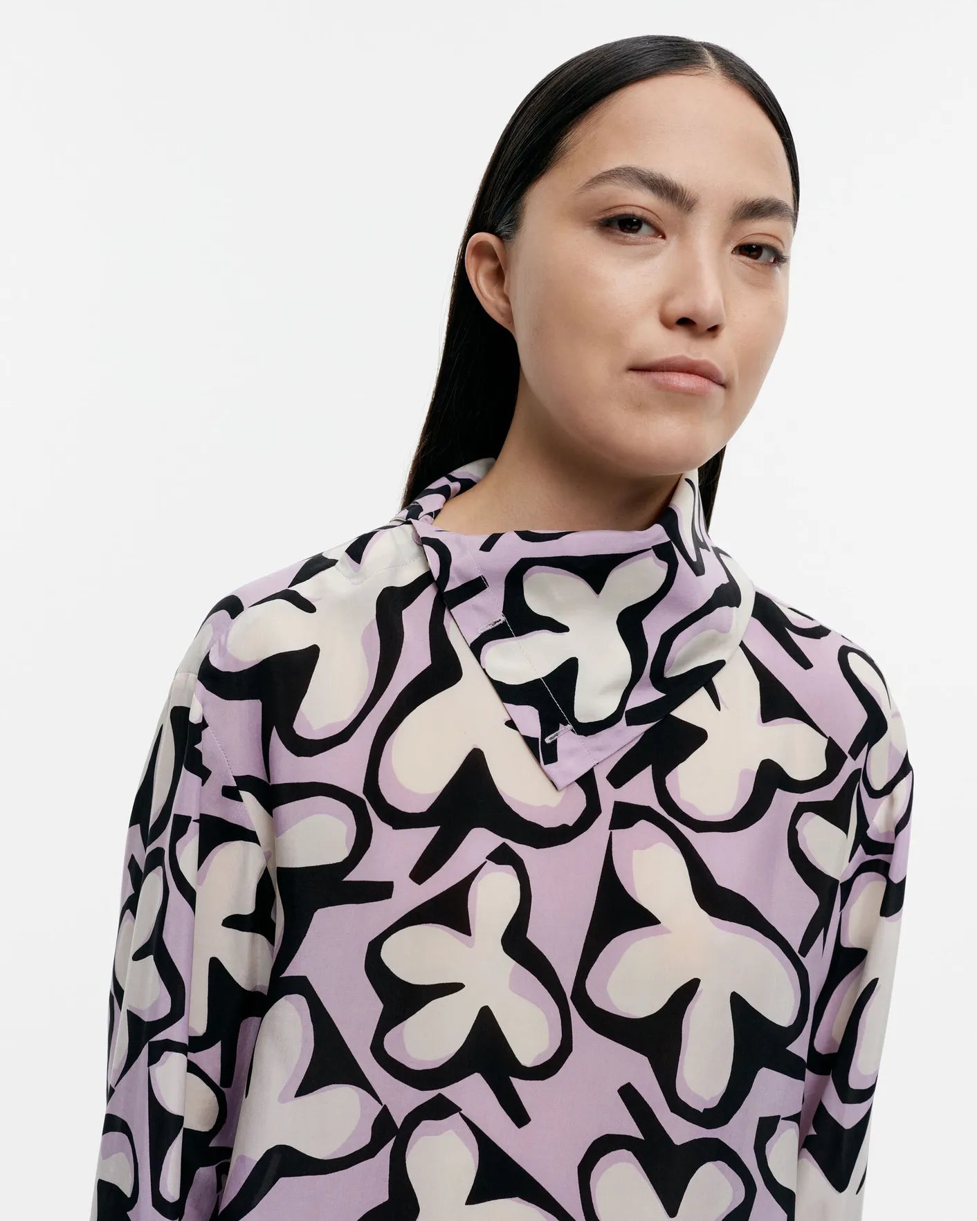 salvain patikka - cupro blouse – Marimekko Vancouver