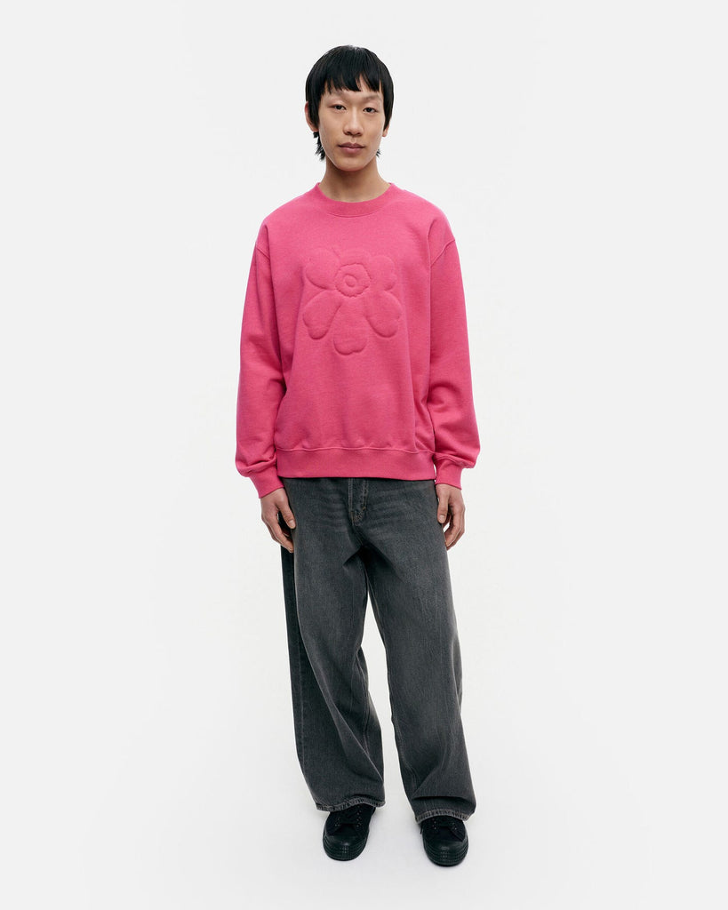 leiot unikko padded sweatshirt - pink – Marimekko Vancouver