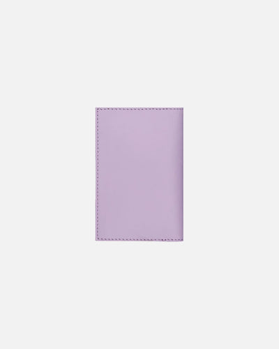 imprint fold wallet unikko - lavender and brown