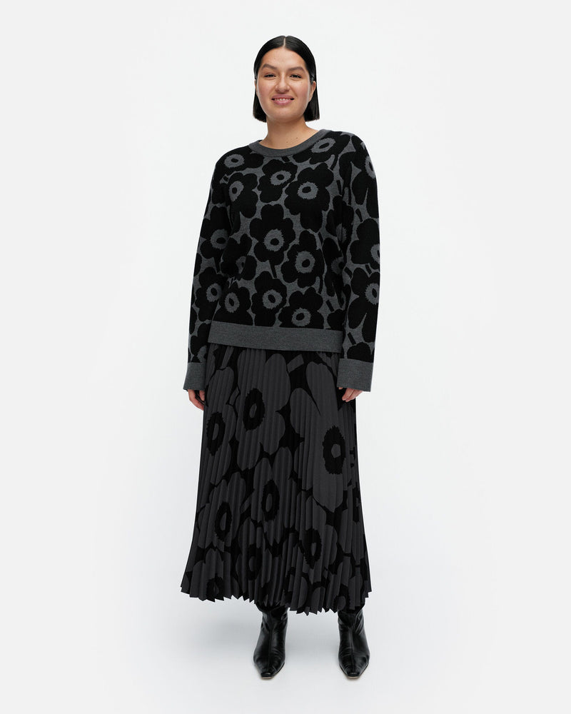 tahti unikko - knitted wool pullover