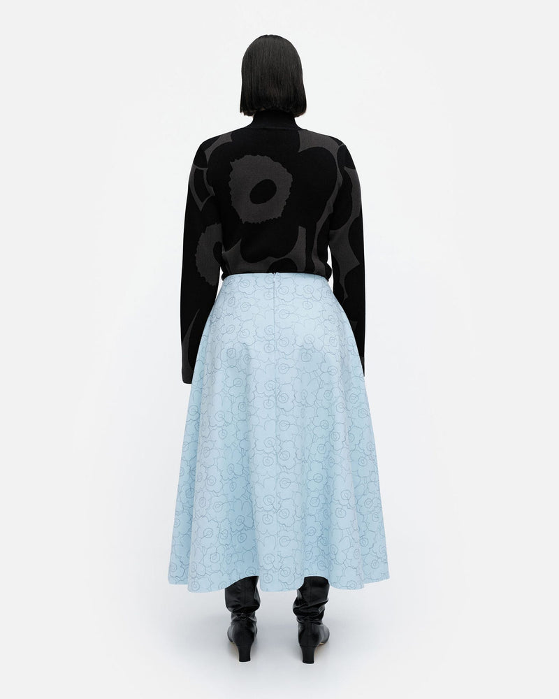 misla mini piirto unikko - cotton skirt