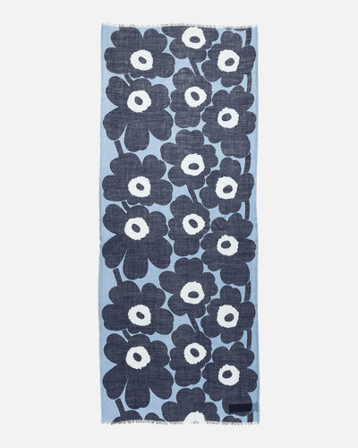 fiore unikko scarf - blue/navy