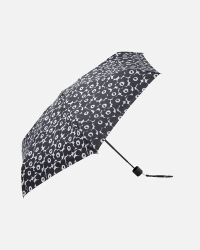mini manual unikko umbrella - grey, black
