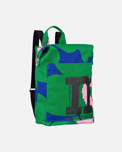 mono backpack unikko green - backpack