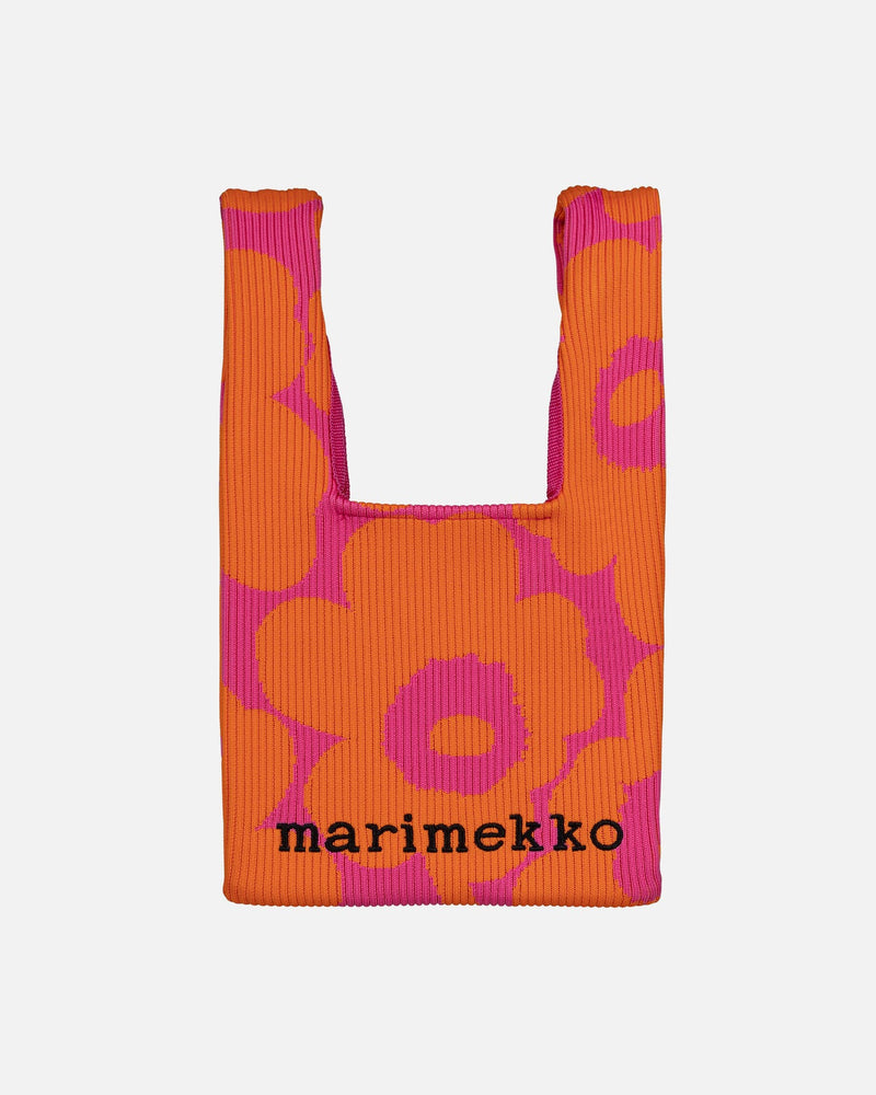 knitted mini unikko - tote bag