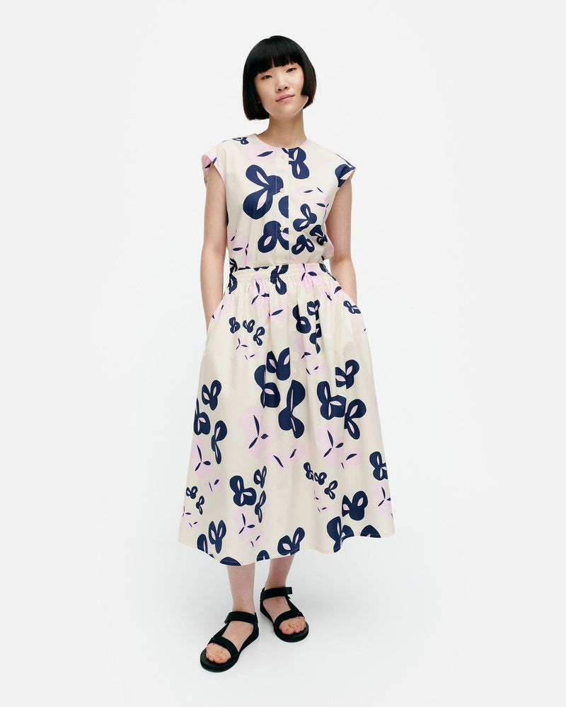 garrel poiminto - cotton poplin skirt