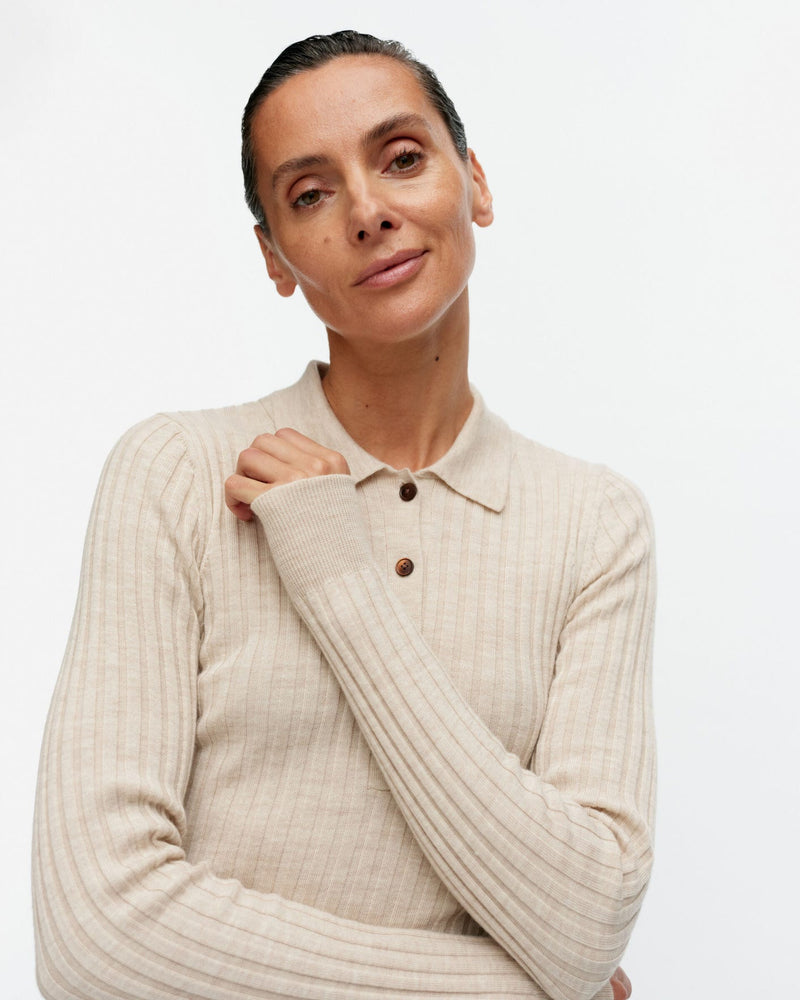 iitu solid - knitted wool pullover