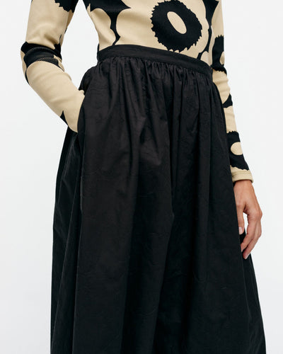 meimi mini unikko - cotton poplin skirt