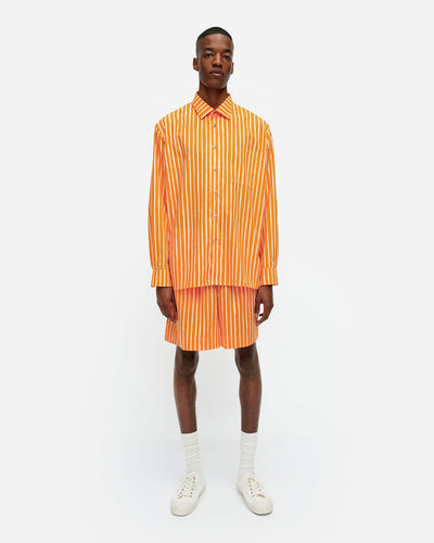 kioski jokapoika unisex orange - cotton shirt