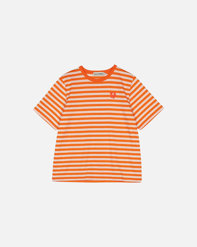 kioski tasaraita - short sleeve t-shirt - orange
