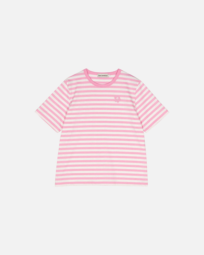 kioski tasaraita - short sleeve t-shirt - pink