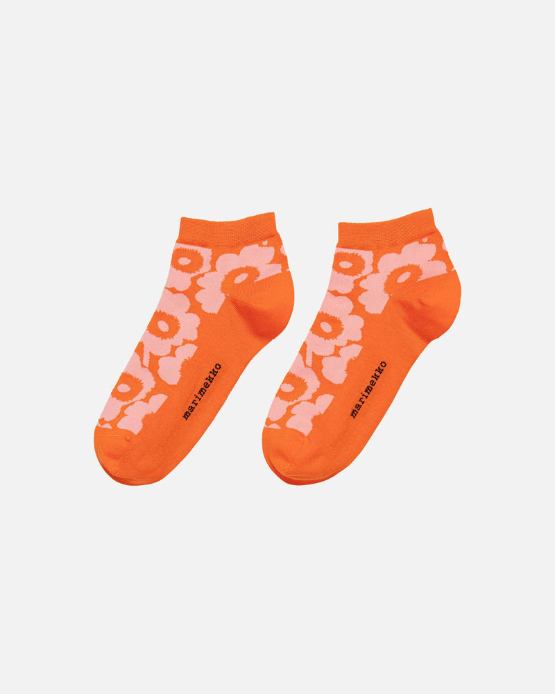 rasu unikko orange - ankle socks