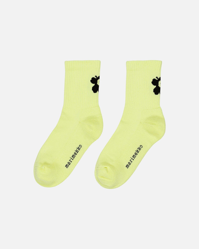 puikea unikko yellow - short socks