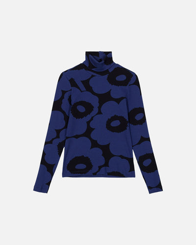 emali unikko turtleneck shirt long sleeve - blue