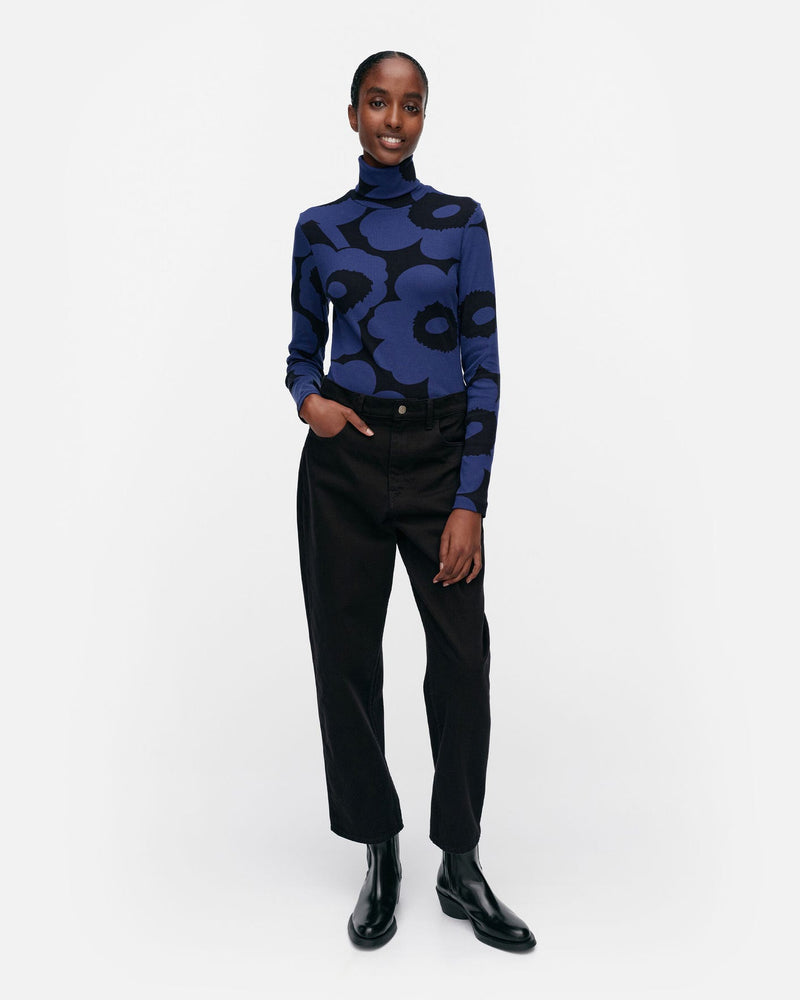 emali unikko turtleneck shirt long sleeve - blue