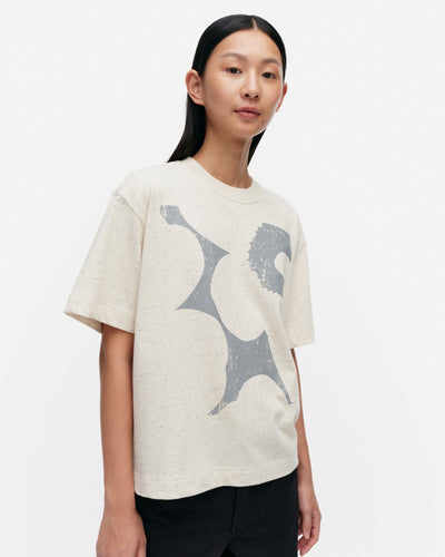 veisto unikko placement grey - t-shirt