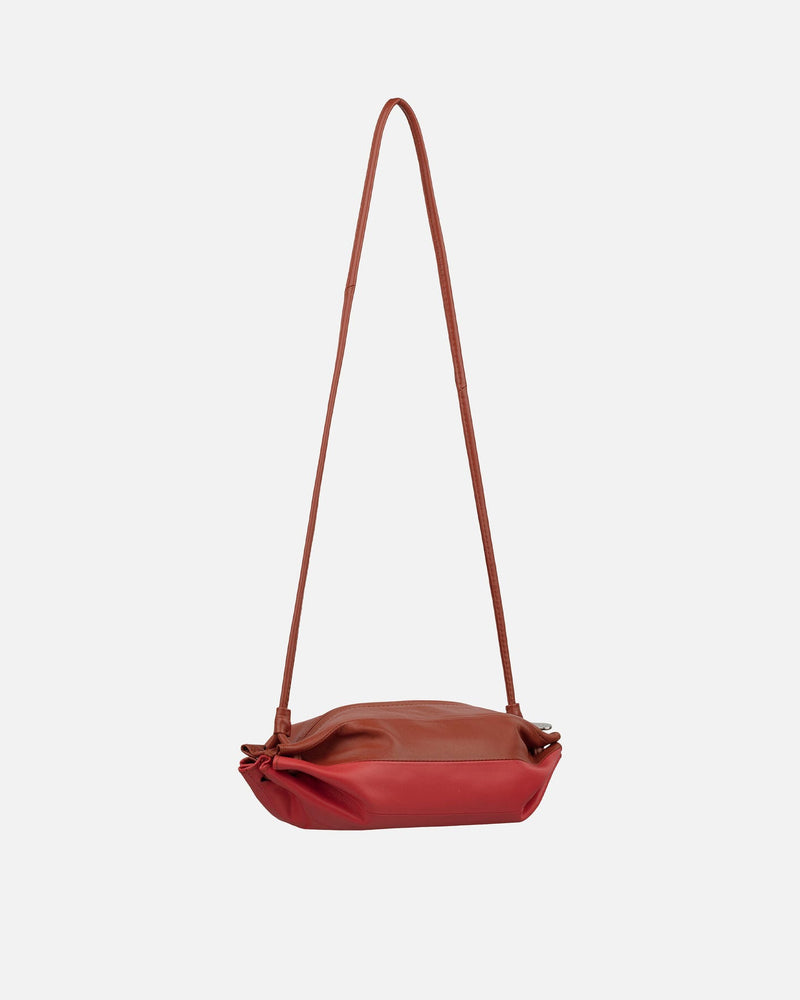 pikku karla leather bag reds - bag