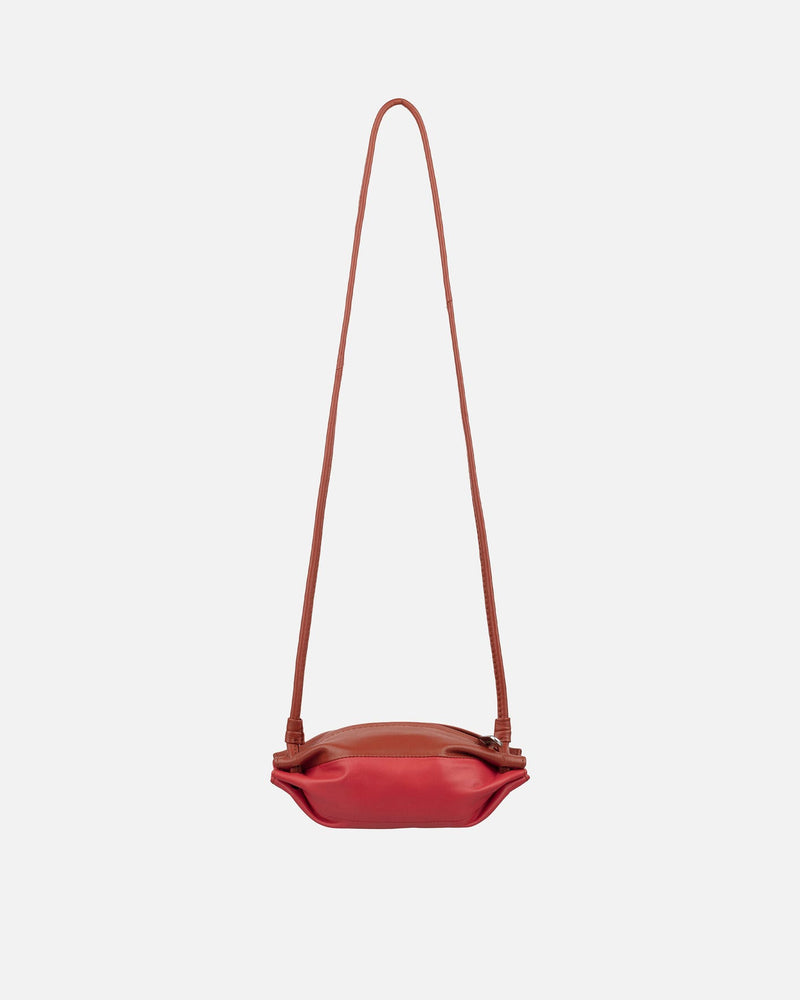 mini karla leather bag reds - bag