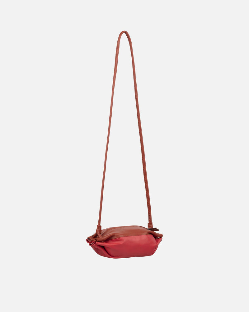 mini karla leather bag reds - bag