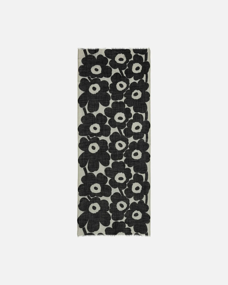 fiore unikko scarf - black/grey